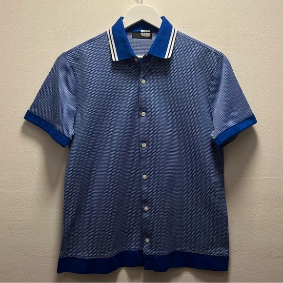 NWOT Murano Emerald Beach Collection Jacquard Shirt - Picture 3 of 7